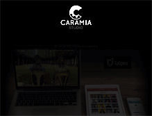 Tablet Screenshot of caramia.fr